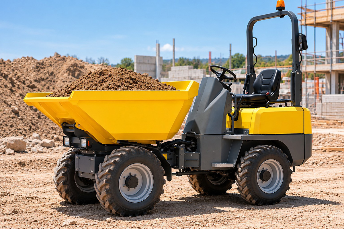 Alquiler de dumper en Zaragoza
