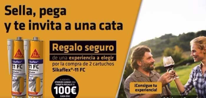 Promocion Sika adhesivos en Zaragoza. Ganba experiencias