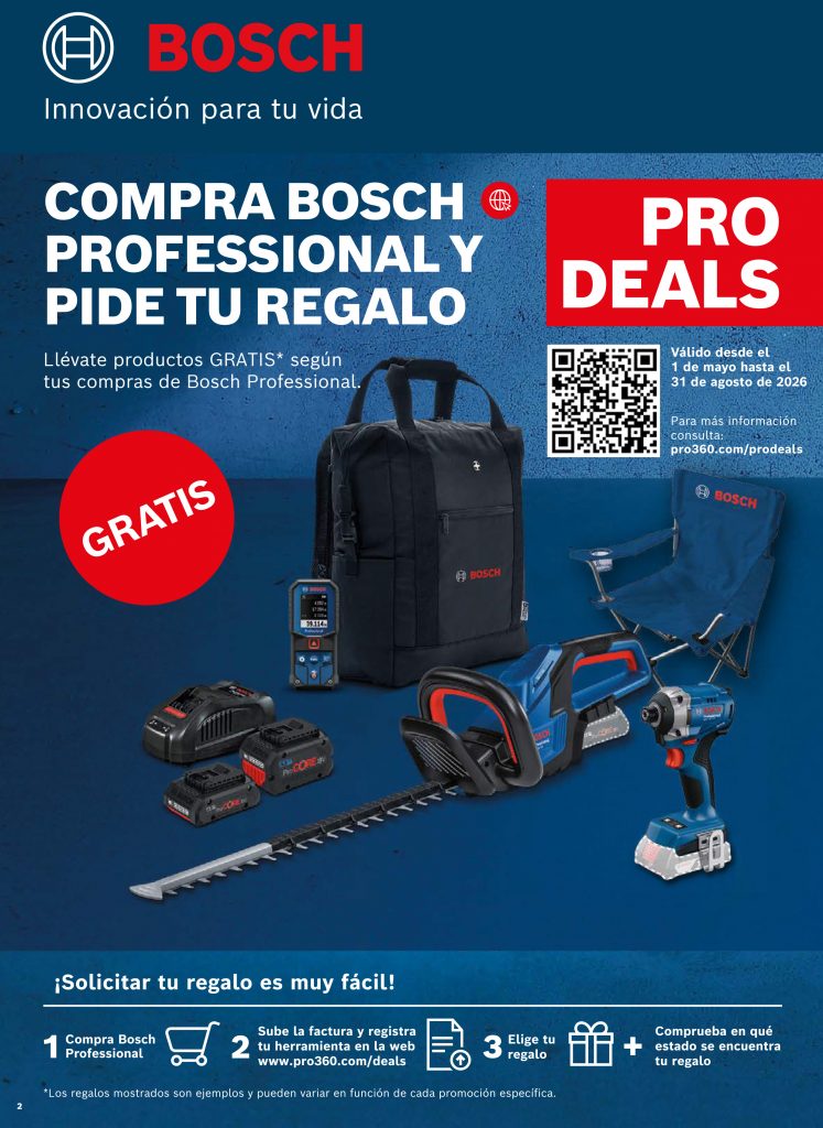 regalos herramientas Bosch Professional
