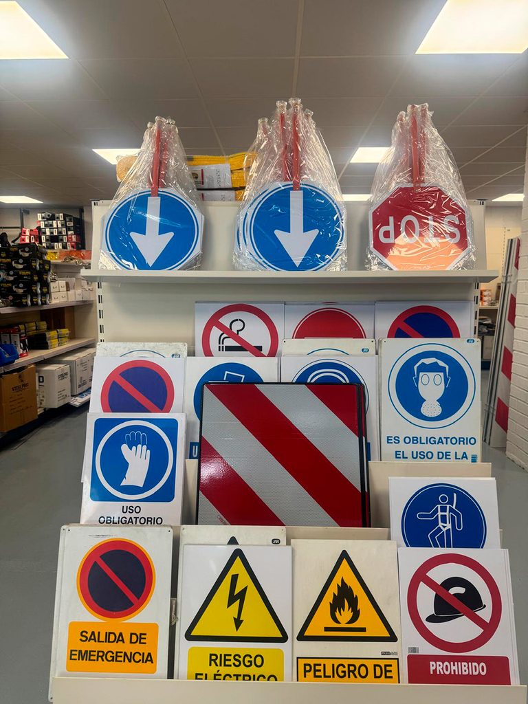 señalización de seguridad para obra